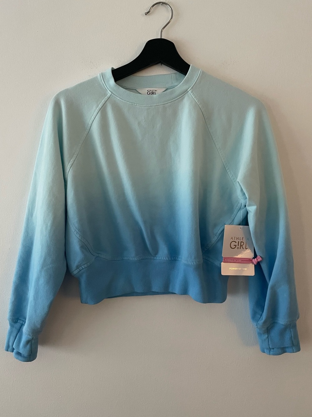 Athleta Girl Ombre Pullover Sweatshirt Size M